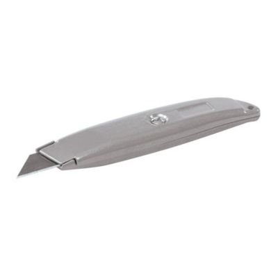 Cutter à Lame Rétractable 150 mm - Argenté, Précision et Sécurité ...