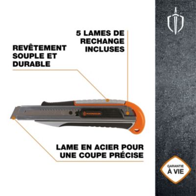Cutter Magnusson 25 mm Noir et orange