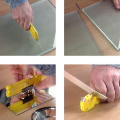 Cutter multifonction 4 lames + ventouse