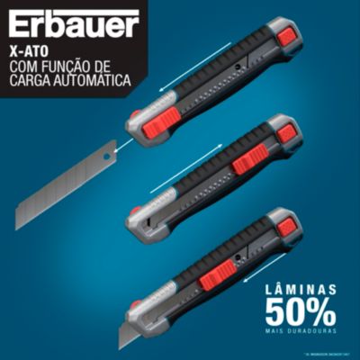 Cutter rétractable Erbauer L.40 mm x l.18 mm