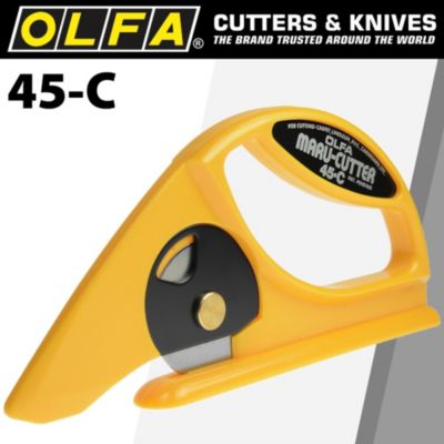 Cutter rotatif OLFA 45-C, lame circulaire 45 mm, modèle OL59852