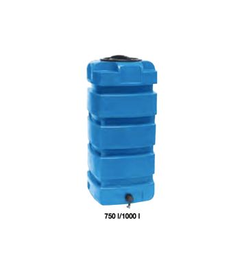 Cuve de stockage d'eau en polyéthylène 750 litres