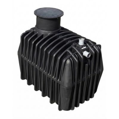 Cuve de stockage d'eau enterrée horizontale 3000l
