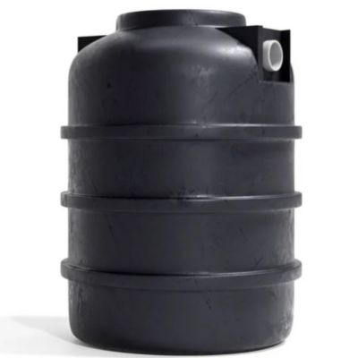 Cuve de stockage d'eau enterrée verticale 1000l ronde