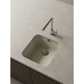 Cuve sous plan POALGI, GANDIA 193, Granit, Beige Pumice, 44 cm, 1 bac