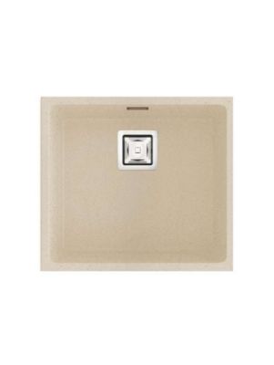 Cuve sous plan POALGI, ZIE 181, Granit, Beige Pumice, 50 cm, 1 bac