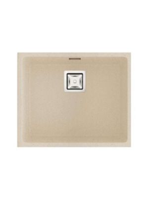 Cuve sous plan POALGI, ZIE 186, Granit, Beige Pumice, 55 cm, 1 bac