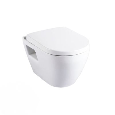 Cuvette design sans bride (rimless) + abattant soft close (sm26)