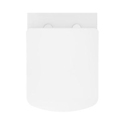 Cuvette WC suspendue en céramique, l.36 x H.35,5 x P.50 cm, blanc, GoodHome Levanna