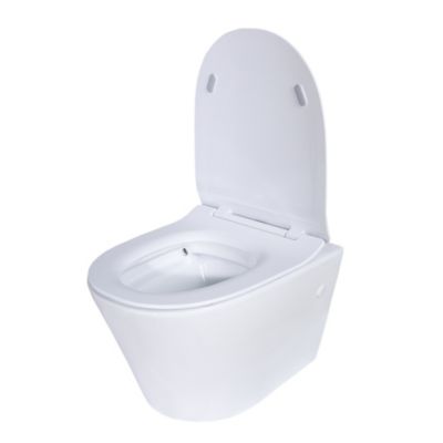 Cuvette WC suspendue sans bride, GoodHome Fuerte