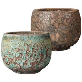 Cuvier Stomboli terre cuite ø38 cm