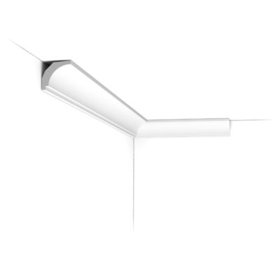 CX115 Corniche plafond Orac Decor - 3x3x200cm (h x p x L) - moulure décorative polymère Pack 2 pièces