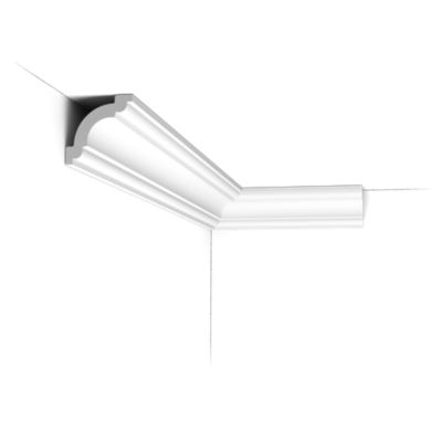 CX124 Corniche plafond Orac Decor - 5x5x200cm (h x p x L) - moulure décorative polymère A l'unité