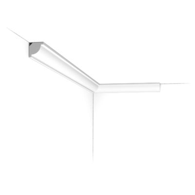 CX132 Corniche plafond Orac Decor - 2x2x200cm (h x p x L) - moulure décorative polymère Pack 2 pièces