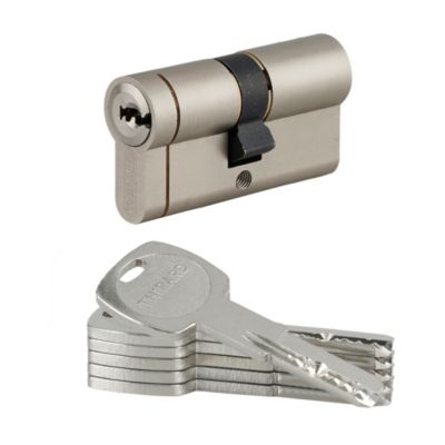 Cylindre 30 x 30 mm Thirard Transit 1 + 6 clés | Castorama