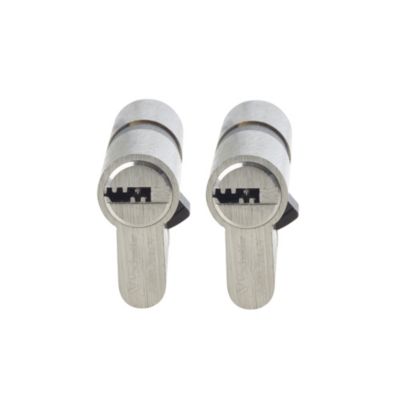 Barillet cylindre sécurité porte 30 x 30 MM 4 clés 6 goupilles anti perçage croc 5052847099025