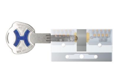 Cylindre débrayable Bricard chifral x40 L.35x35 mm
