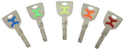 Cylindre débrayable Bricard mistral 2 entrées 30x30 mm