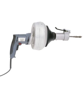 Déboucheur électrique à tambour VAL 35E Virax 230 V 275 W, câble 49 brins, variateur 0-400 tr/min.