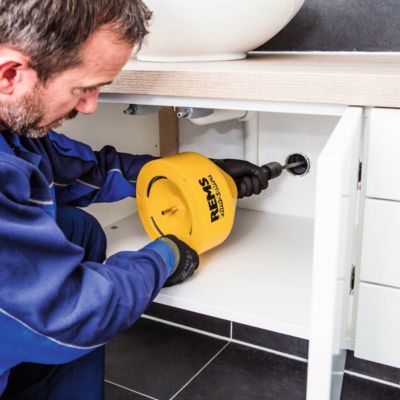 Déboucheur manuel à tambour MiniCobra 170010 R - tambour ABS renforcé, mandrin rapide