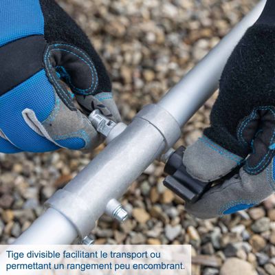Débroussailleuse BC-BCH380 40-X Set L2 Scheppach 20V - brushless - largeur coupe fil/lame 380 255 mm - 2 batteries 4Ah chargeur