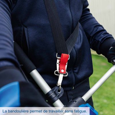 Débroussailleuse sans fil 20V BC-BCH330/20-X Scheppach - Largeur de coupe 255mm - coupe-bordure 330mm - sans batterie/chargeur