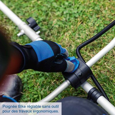 Débroussailleuse sans fil 20V BC-BCH330/20-X Scheppach - Largeur de coupe 255mm - coupe-bordure 330mm - sans batterie/chargeur