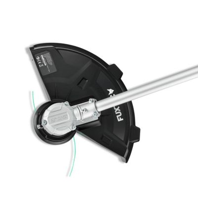 Débroussailleuse sans fil FUXTEC FX-E2MS 2 batteries 20V 2Ah double chargeur 2,4A inclus Fil et lame Largeur 25,5 35cm