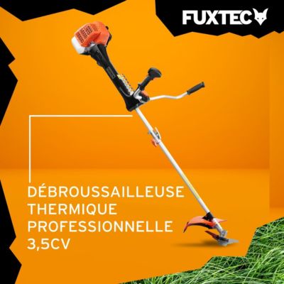 Débroussailleuse thermique professionnelle - FUXTEC FX-PS162 - 62cm3 3,5CV anti vibration