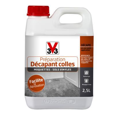 decapant colle incolore 2 5l castorama