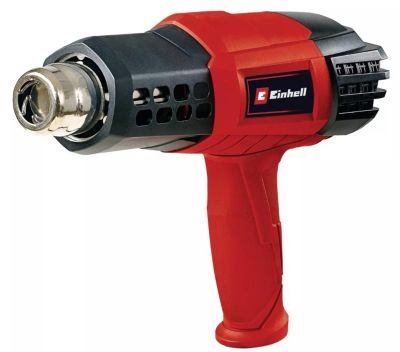 Décapeur thermique Einhell TE-HA 2000 E 2000 W, température et débit réglables (3 positions), livré avec 4 buses.