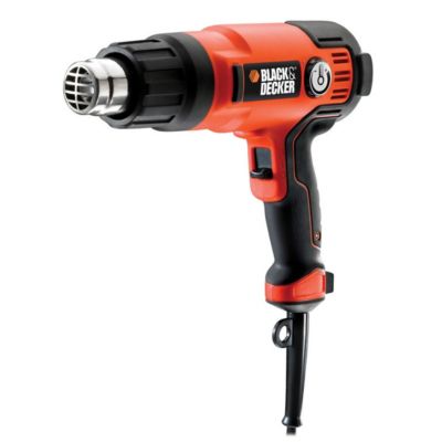 Décapeur thermique filaire BLACK+DECKER - 2200 W - 360 à 720 L/min - Fourni en coffret avec 8 accessoires