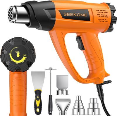 Décapeur Thermique Professionnel 2000W Pistolet à Air Chaud 60 a 600 Degres