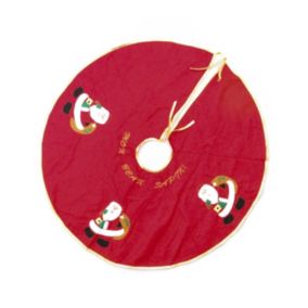 Déco de Noël Tapis pour pied de Sapin en Feutrine D 90 cm