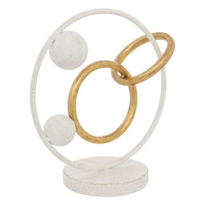 Déco à poser "Rob" blanc H30cm - Atmosphera Créateur d'intérieur