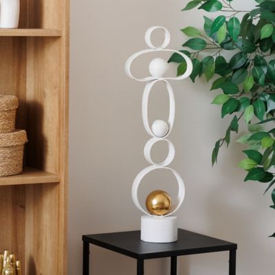 Déco à poser "Rob" blanc H65cm - Atmosphera Créateur d'intérieur