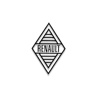 DÉCORATION MURALE EN MÉTAL - Logo de voiture - Marque emblématique française 1959