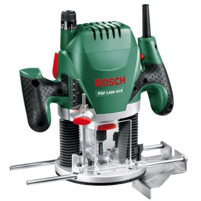 Défonceuse Bosch POF 1400 ACE avec mallette - Puissance 1400 W et performances optimales