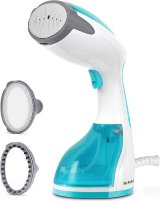 Défroisseur vapeur 1200 W bleu avec réservoir 260 ml