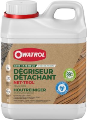 Dégriseur, détachant tous bois extérieurs Owatrol NET-TROL  5 litres