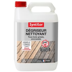 Dégriseur nettoyant tous bois grisés, encrassés Syntilor 5L