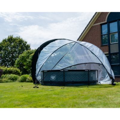 Dôme de piscine au sol ECO EXIT D460cm universel