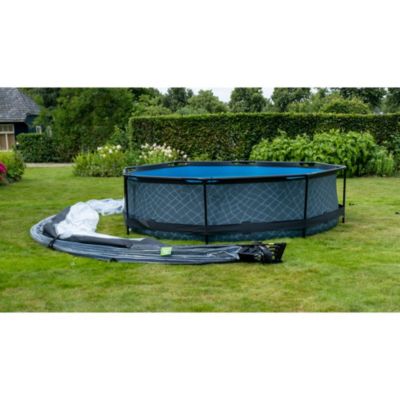 Dôme de piscine au sol ECO EXIT D460cm universel
