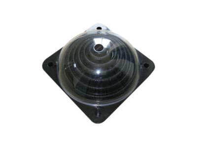 Dôme solaire Keops KOKIDO KOK-150-0005 - chauffage solaire piscine hors-sol, compatible tuyaux 32/38 mm, noir