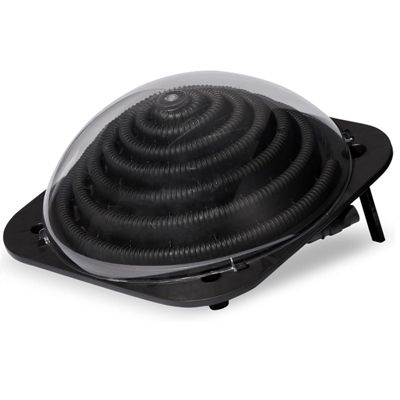 Dôme solaire Keops KOKIDO KOK-150-0005 - chauffage solaire piscine hors-sol, compatible tuyaux 32/38 mm, noir