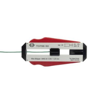 Dénudeur de fil T3756 50 pour fils PVC et PTFE, capacité 0,50 mm