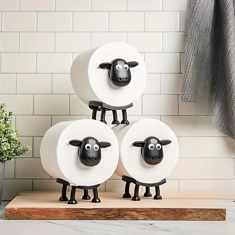 Porte-Rouleau de Papier Toilette 3D Chat – Support Mural Rigolo, Décoration Adorable pour Salle de Bain ou Cuisine Porte-Rouleau de Papier Toilette 3D Chat – Support Mural Rigolo, Décoration Adorable pour Salle de Bain ou Cuisine