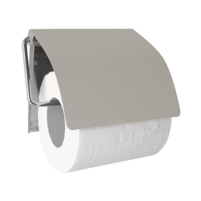 Derouleur De Papier Toilette En Metal Taupe Baya Castorama