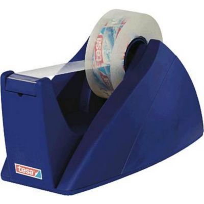 Dérouleur de ruban adhésif 57421-00002-01 bleu royal, compatible rouleaux 19 mm