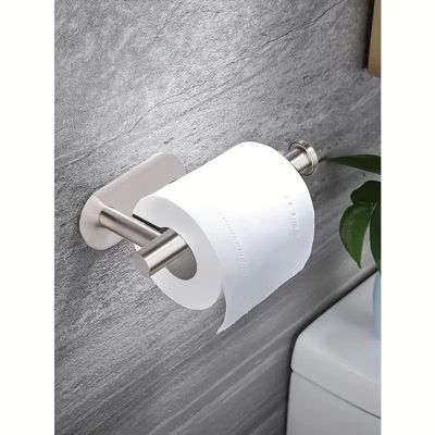 Dérouleurs de papier toilette,Porte - Papier Hygiénique Auto - Adhésif en Acier Inoxydable - Porte